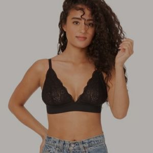 Lively The Long-Lined Lace Bralette Small